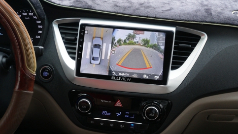Màn hình DVD Android liền camera 360 xe Hyundai Accent 2017 - 2020 | Elliview S4 Basic
